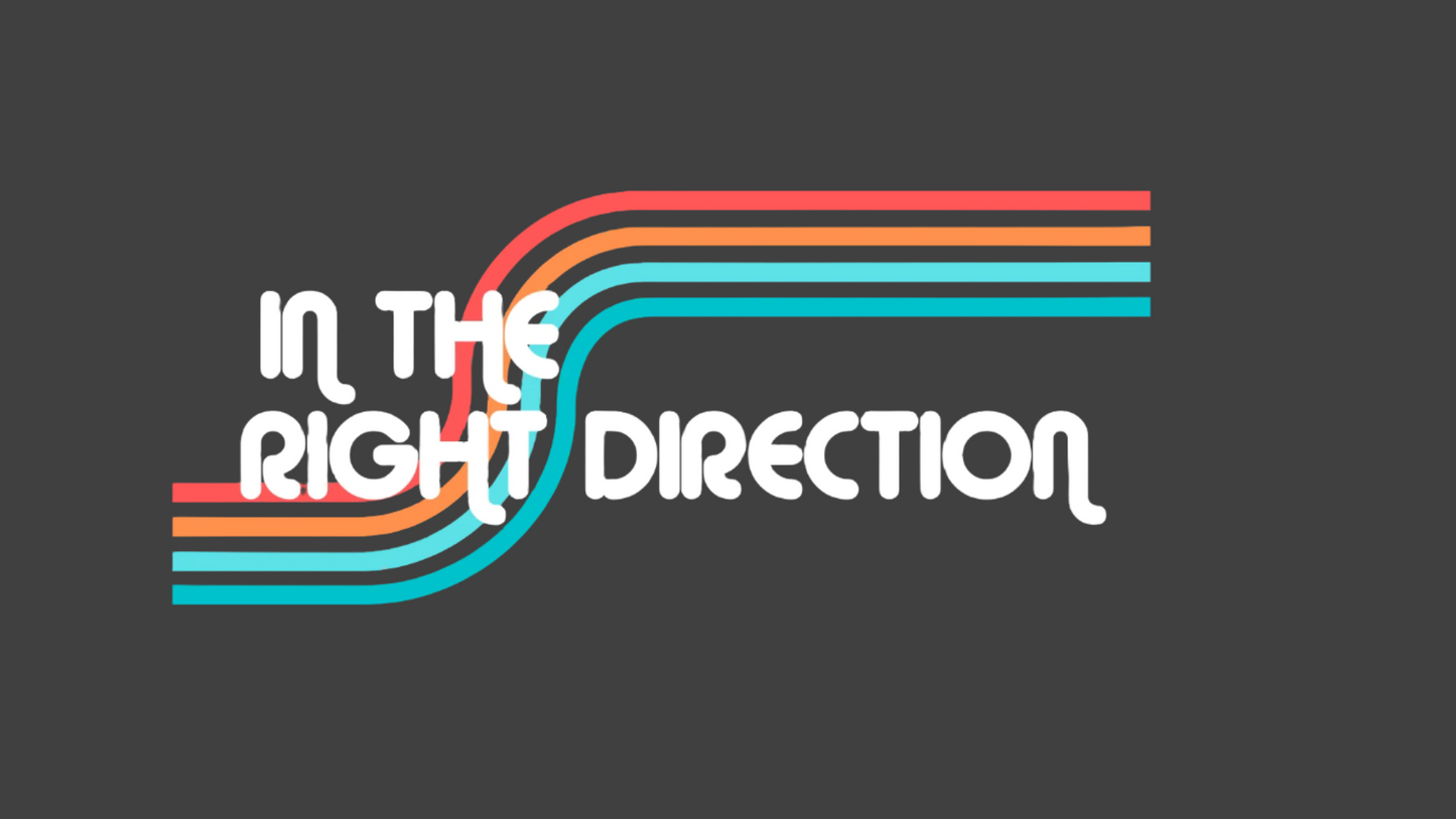 Adult Right Direction Shirts 2025